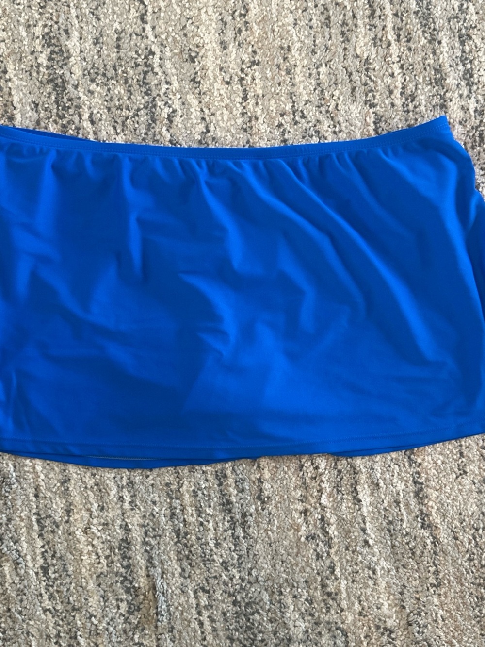 Catalina Size Large Electric Blue Mini Skirt With Built in Shorts